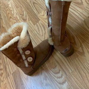 UGG button boots